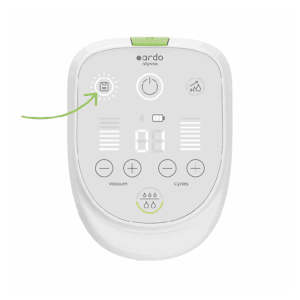 Ardo Alyssa dubbelzijdige borstkolf knop