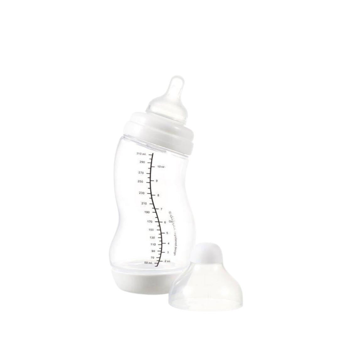Bezwaar terug Vrouw Difrax fles Natural 170 ml (grijs) | Geboortezorgwinkel
