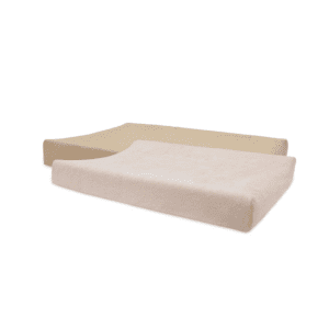 Jollein Aankleedkussenhoes Badstof 50x70cm Roze/Bruin