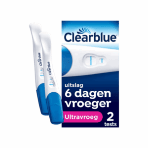Clearblue Zwangerschapstest Ultravroeg 2 stuks (6 dagen vroeger)