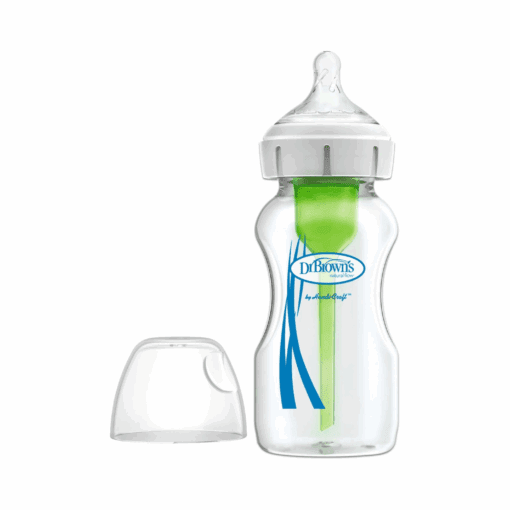 Dr. Brown Fles Brede Hals Glas Options+ 270 ml - Afbeelding 2