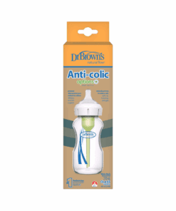 Dr. Brown Fles Brede Hals Glas Options+ 270 ml