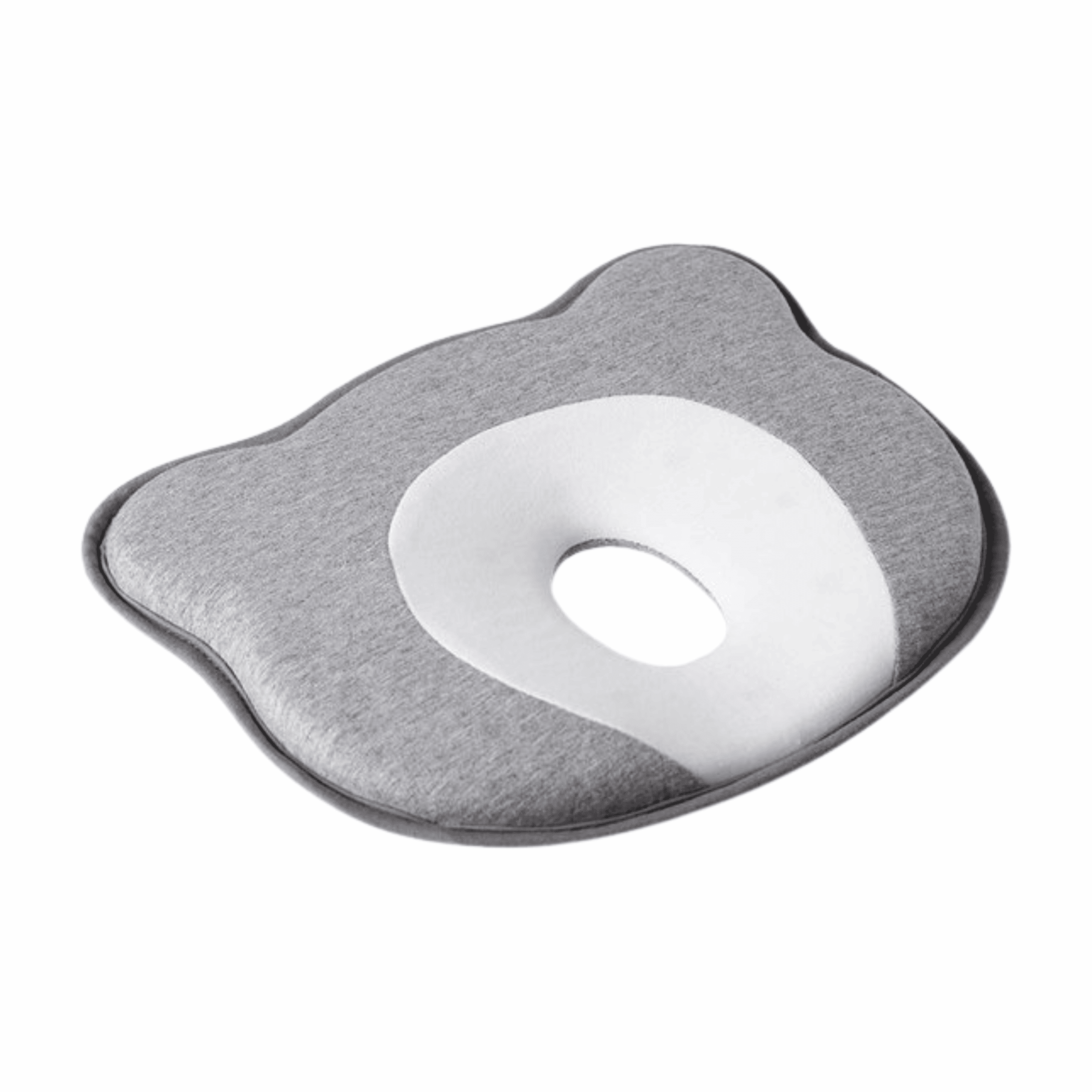 Baby-Slofje Ergonomisch Babykussen (grijs-wit) - Afbeelding 2