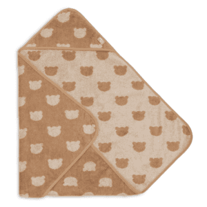Jollein Badcape Badstof 75x75cm Teddy Bear - Afbeelding 3