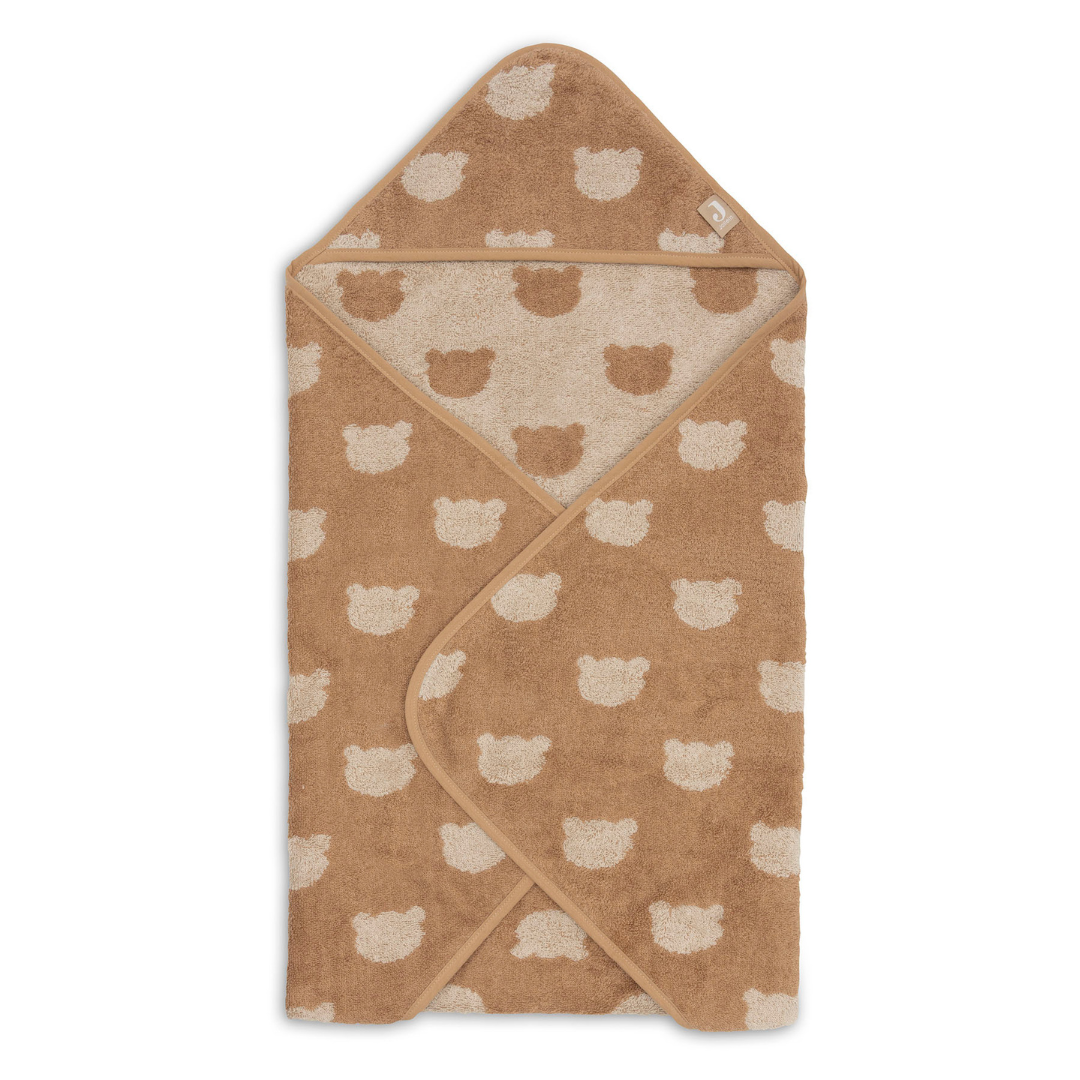 Jollein Badcape Badstof 75x75cm Teddy Bear