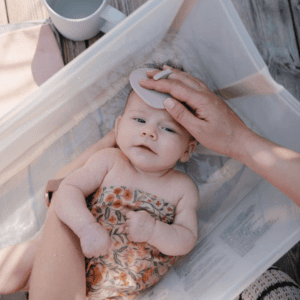 Mushie Baby Haarborstelset Rose / Soft Lilac - Afbeelding 3